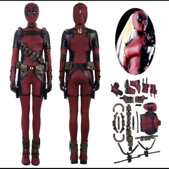 Other - Lady Deadpool Leather Deluxe Cosplay Costume